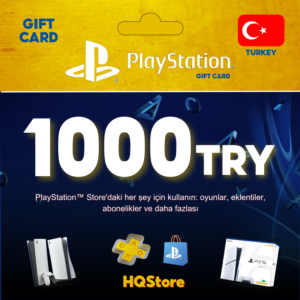 💥 Playstation Network PSN 1000 TRY (Türkiye)