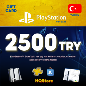 💥 Playstation Network PSN 2500 TRY (Türkiye)