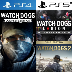 Watch Dogs 1 & 2 + Legion PS4|5* Аренда от 7 дней