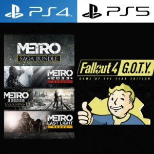 Metro Saga Bundle + Fallout 4 G.O.T.Y. PS4|PS5 Аренда