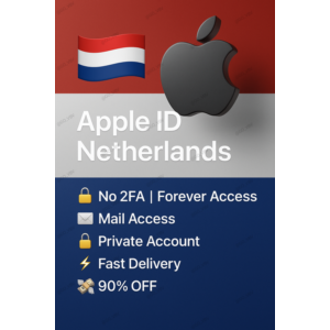 Apple ID Нидерланды 🇳🇱 – Без 2FA | Быстрый доступ 🔐