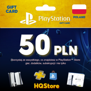 🔰Karta PlayStation Network - PSN 50 PLN (PL) Polska