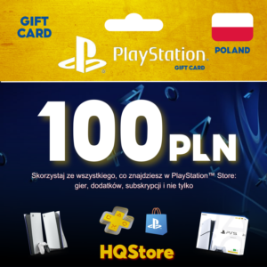 🔰Karta PlayStation Network - PSN 100 PLN (PL) Polska