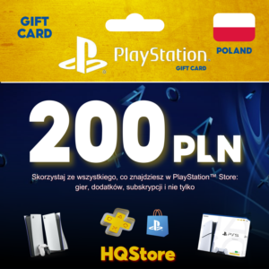 🔰Karta PlayStation Network - PSN 200 PLN (PL) Polska