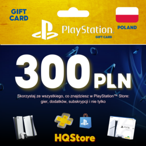 🔰Karta PlayStation Network - PSN 300 PLN (PL) Polska