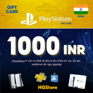🔥 PlayStation Network PSN 1000 индийских рупий (Индия)