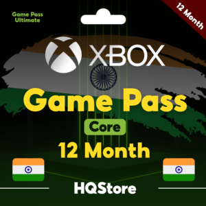 🎮 XBOX Game Pass Core – 12 месяцев (Индия)