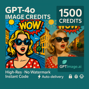 GPT-4o кредиты изображений·1500—мгновенный код • Global