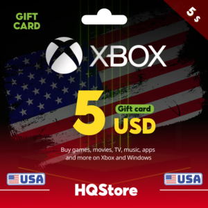 🎮 Подарочные карты XBOX LIVE 5 USD (США