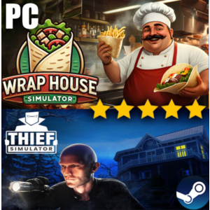 ・WRAP HOUSE SIMULATOR & THIEF SIMULATOR・STEAM АККАУНТ・