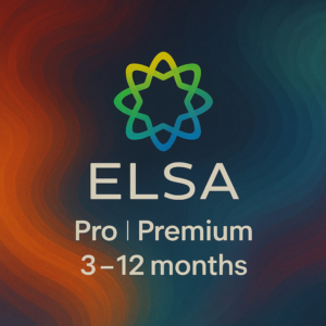 ELSA Speak Premium | 3/12 месяцев на ваш счет