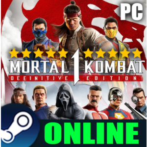 MORTAL KOMBAT 1・DEFINITIVE ED.・ОНЛАЙН・STEAM АККАУНТ・