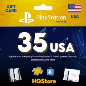 💥Подарочная карта Playstation Network PSN 35 USD (США)