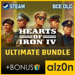 🟥Hearts of Iron IV: Ultimate Bundle・STEAM・ГАРАНТИЯ・