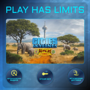 🔑Cities: Skylines - African Vibes STEAM Global + РФ