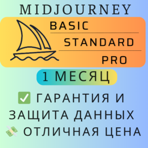 Midjourney (Standard / Pro) | 1 1 Month