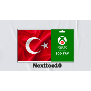 Подарочная карта Xbox Live на 300 турецких лир (Турция)