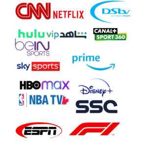 All in one subscription TV 12 MONTHS / F1-HBO-DSTV-FOX.