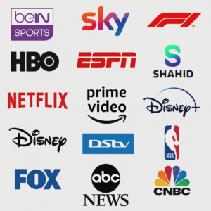 All in one subscription TV 12 MONTHS / F1-HBO-DSTV-FOX.