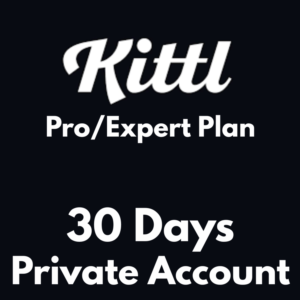 Доступ к частному аккаунту плана Kittl Pro на 30 дней