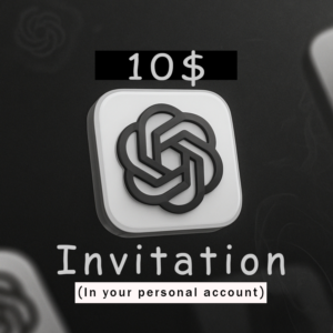 Приглашение chatgpt в вашем аккаунте (ежемесячно)