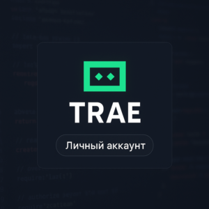 🔥Trae AI: Личный аккаунт🎮 🚀