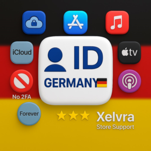 🇩🇪 Apple ID Германия без 2FA полный доступ мгновенно