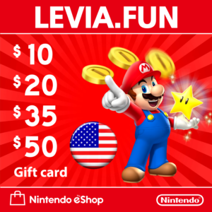 Карты Nintendo eShop 10-50 USD АВТОДОСТАВКА