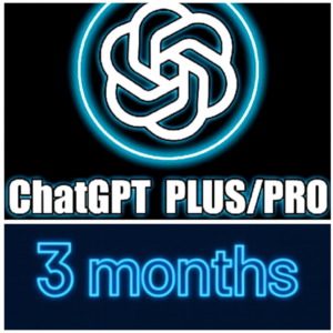 ChatGPT PLUS 3 месяц 39$ 5 × Sora × БЕЗ ВХОДА × БЕЗ ко