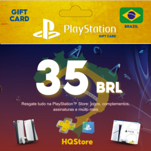 Подарочная карта PlayStation Network PSN 35 BRL БРАЗИЛИ