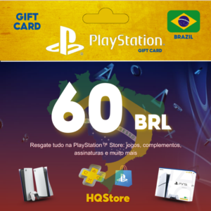 Подарочная карта PlayStation Network PSN 60 BRL БРАЗИЛИ