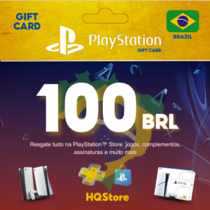 Подарочнаякарта PlayStation Network PSN 100 BRL БРАЗИЛИ