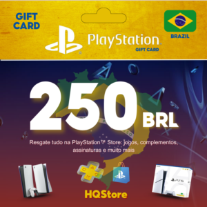Подарочнаякарта PlayStation Network PSN 250 BRL БРАЗИЛИ