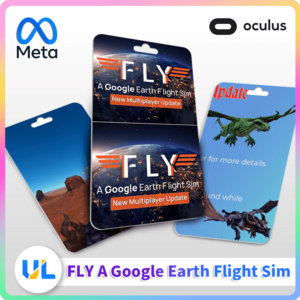 FLY - A Google Earth Flight Sim Key Oculus Quest-VR