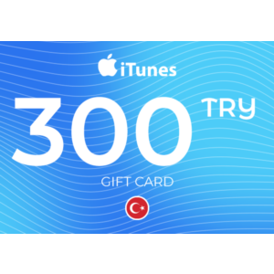 🍏🇹Подарочная карта Apple iTunes 300 TRY Турция🇹🇷🍏