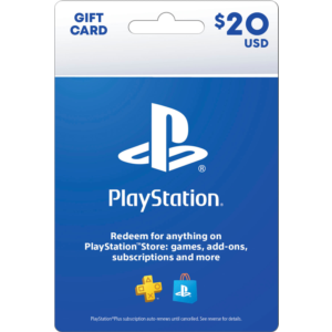24/7 АВТО | PlayStation 20 USD (подарочная карта)