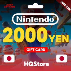 🍄 Nintendo eShop 2000 йен (Япония)