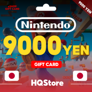 🍄Nintendo eShop Card 9000¥ JPY Япония