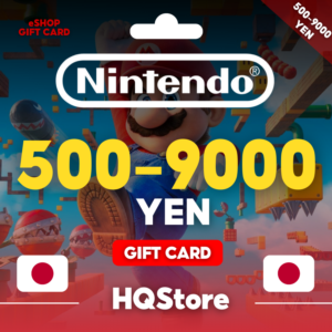 🍄Nintendo eShop Card 500-9000¥ JPY Япония