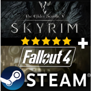 THE ELDER SCROLLS V: SKYRIM + FALLOUT 4 + ИГРЫ・STEAM・PC
