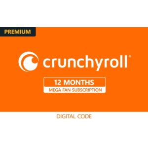 🎌 Crunchyroll Mega Fan – 12 месяцев 🧡✨Полный аккаунт