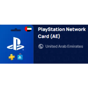 Карта PlayStation Network (PSN) 10 долларов США (AED)