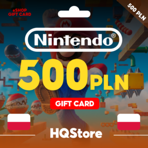 🍄 Nintendo карта 500 PLN | Польша