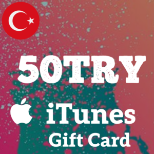 🍏💵 Turkey Apple iTunes Gift Card 50 TRY