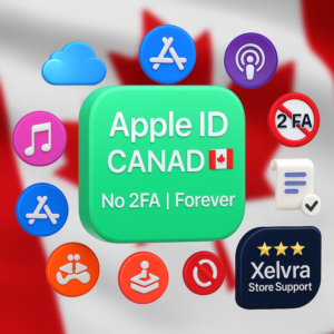🇨🇦 Apple ID Канада Без 2FA Полный Доступ Мгновенно 🚀