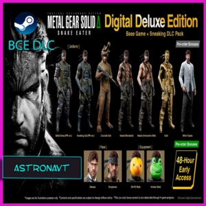 🍓Metal Gear Solid Δ Snake Eater Digital Deluxe ВСЕ DLC