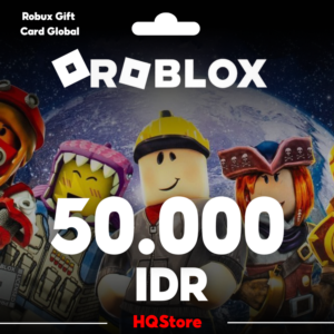 ⚡Roblox карта 50000 IDR Индонезия