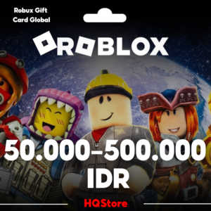 ⚡Roblox карта 50000-500000 IDR Индонезия