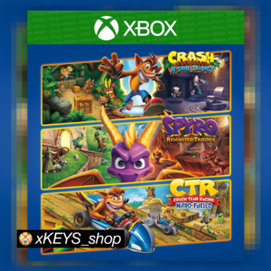 🎮 Crash + Spyro Triple Play Bundle 🟩 XBOX КОД КЛЮЧ