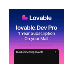 Lovable Pro (1 год) [НА ВАШУ ЭЛЕКТРОННУЮ ПОЧТУ]